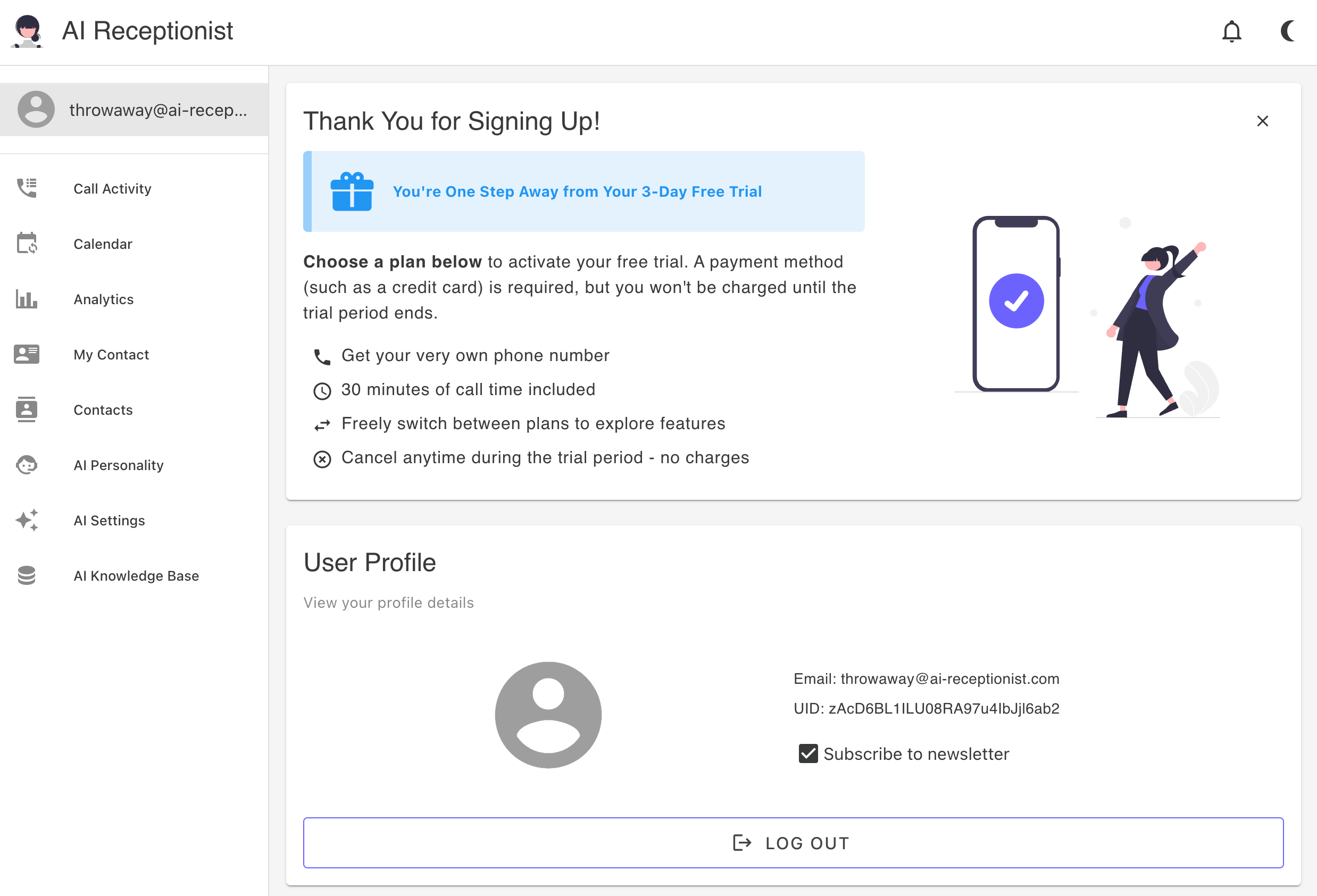 AI Receptionist Help Center - Setup guides and FAQs